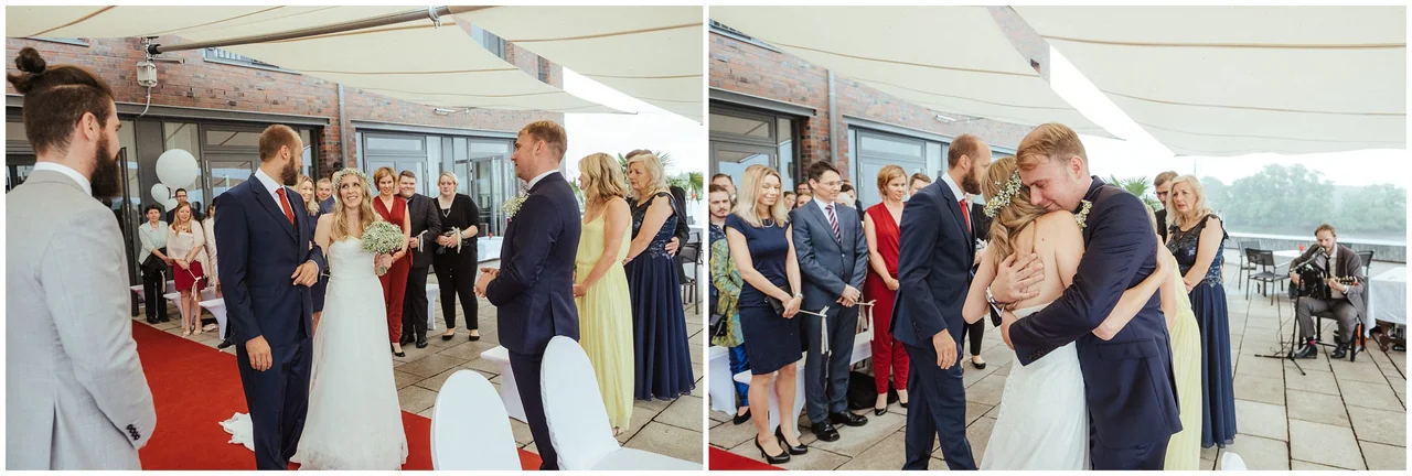 Regenhochzeit im Zollenspieker Fährhaus – Hochzeitsfotograf Zollenspieker Faehrhaus Hamburg 0010 | Markus Schwarze