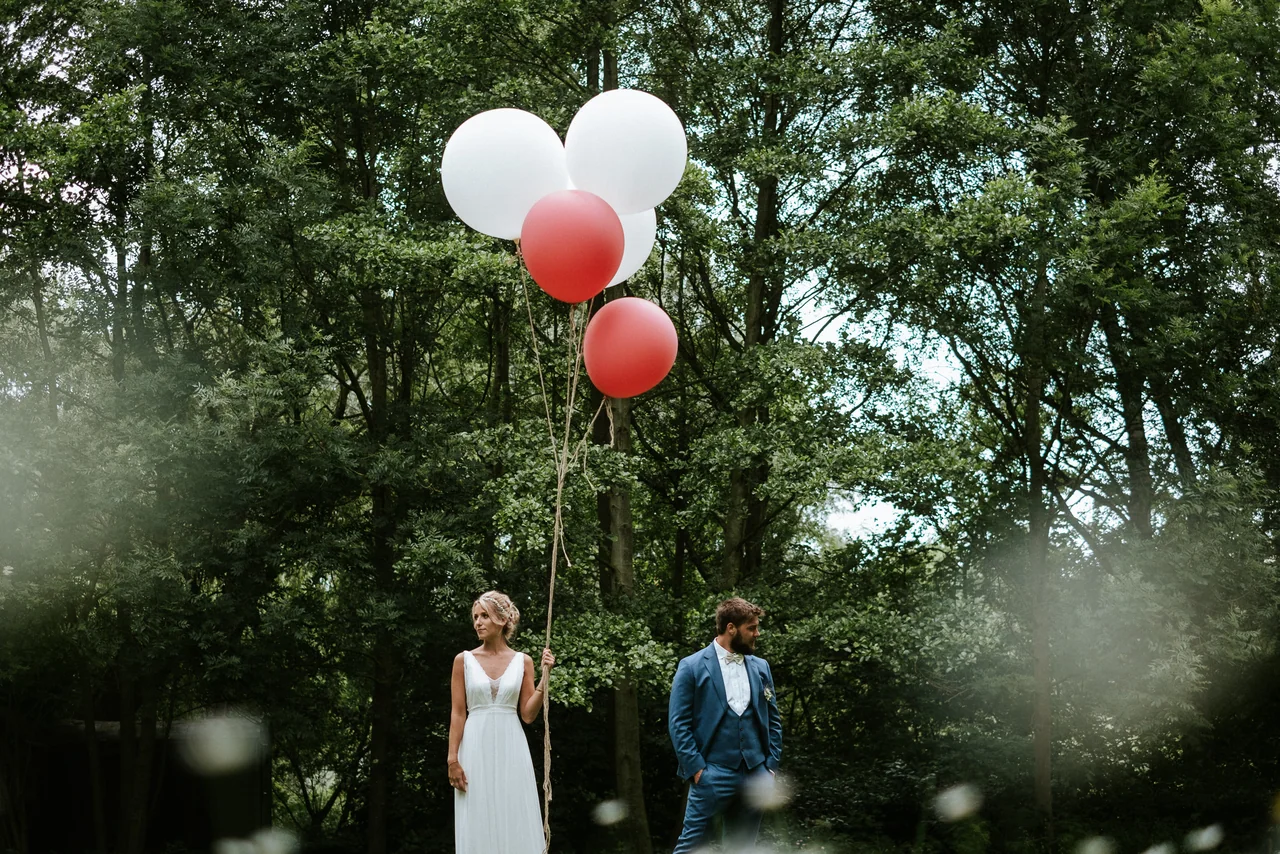 Emotionale Hochzeitsszene