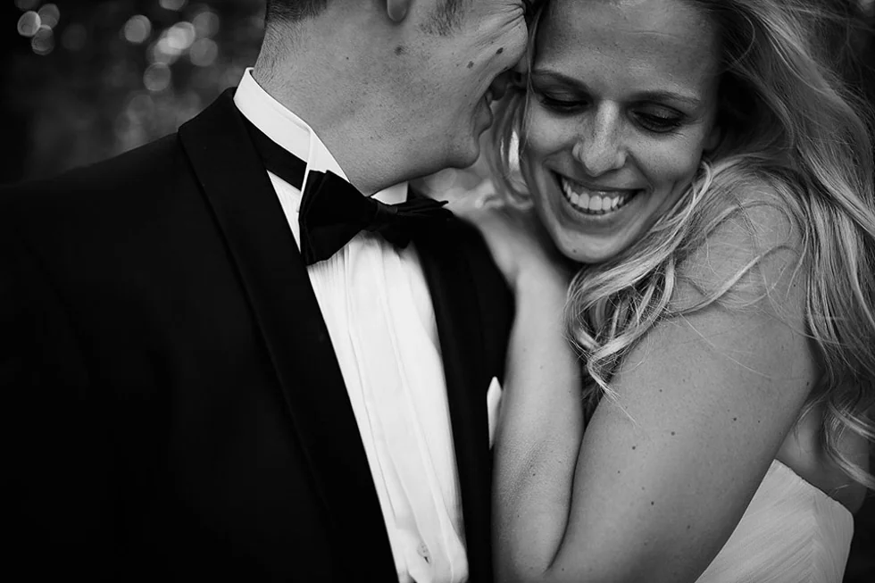 Ungestellter Moment von Marie und Hannes